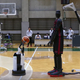 Illustration for article titled Watch a Deeply Weird Video of Toyotas Basketball Robot Sinking a Three-Pointer